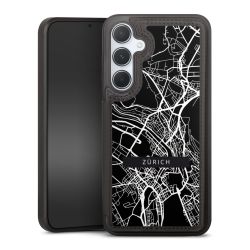 Snap Wallet Case schwarz