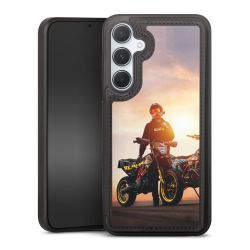 Snap Wallet Case schwarz