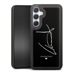 Snap Wallet Case schwarz