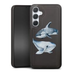 Snap Wallet Case schwarz