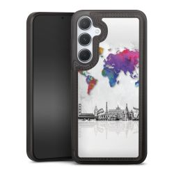 Snap Wallet Case schwarz