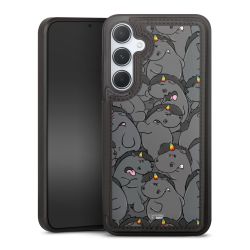 Snap Wallet Case schwarz