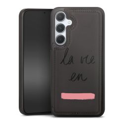 Snap Wallet Case schwarz