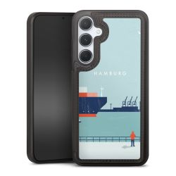 Snap Wallet Case schwarz