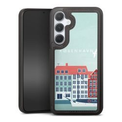 Snap Wallet Case schwarz