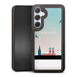 Snap Wallet Case schwarz