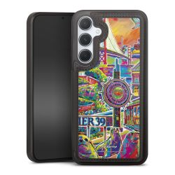 Snap Wallet Case schwarz