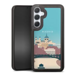 Snap Wallet Case schwarz