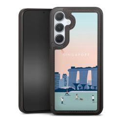 Snap Wallet Case schwarz