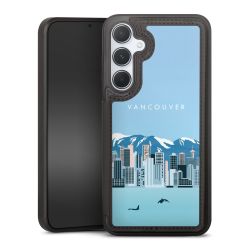 Snap Wallet Case schwarz