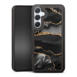 Snap Wallet Case schwarz