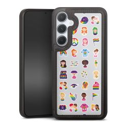 Snap Wallet Case schwarz