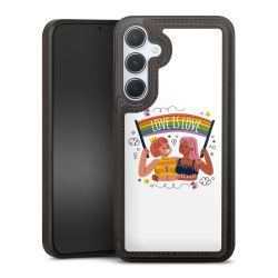 Snap Wallet Case schwarz