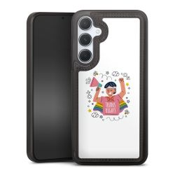 Snap Wallet Case schwarz