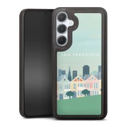 Snap Wallet Case schwarz