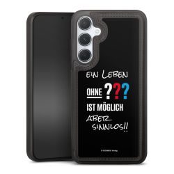 Snap Wallet Case schwarz