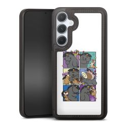 Snap Wallet Case schwarz