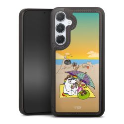 Snap Wallet Case schwarz