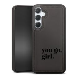 Snap Wallet Case schwarz