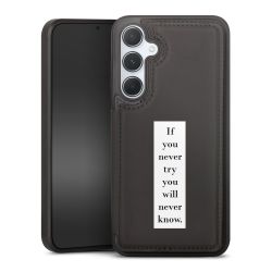 Snap Wallet Case schwarz