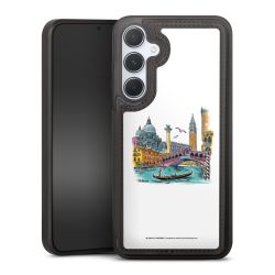 Snap Wallet Case schwarz