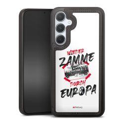 Snap Wallet Case schwarz