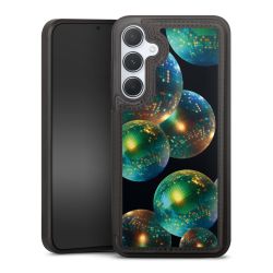 Snap Wallet Case schwarz