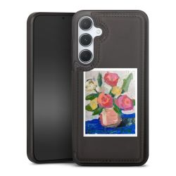 Snap Wallet Case schwarz