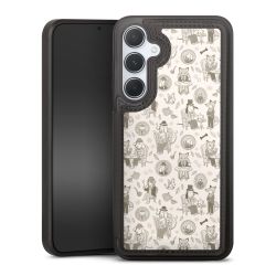 Snap Wallet Case schwarz