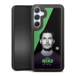 Snap Wallet Case schwarz