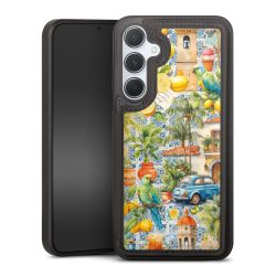 Snap Wallet Case schwarz