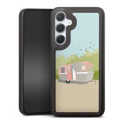 Snap Wallet Case schwarz