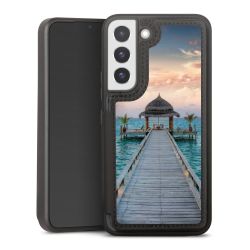 Snap Wallet Case schwarz