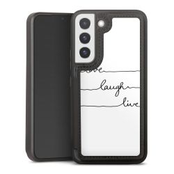 Snap Wallet Case schwarz