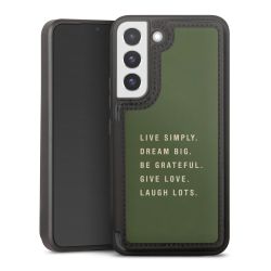 Snap Wallet Case schwarz