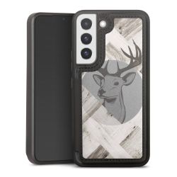 Snap Wallet Case schwarz