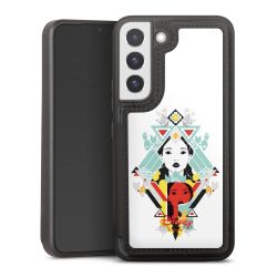 Snap Wallet Case schwarz