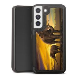 Snap Wallet Case schwarz