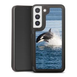 Snap Wallet Case schwarz