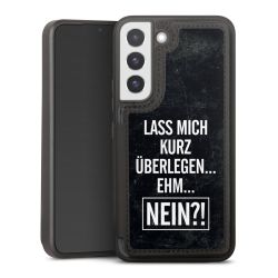 Snap Wallet Case schwarz