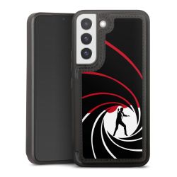 Snap Wallet Case schwarz