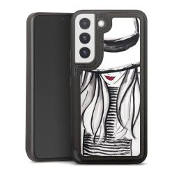 Snap Wallet Case schwarz