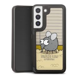 Snap Wallet Case schwarz