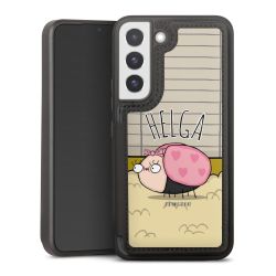 Snap Wallet Case schwarz