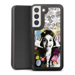 Snap Wallet Case schwarz