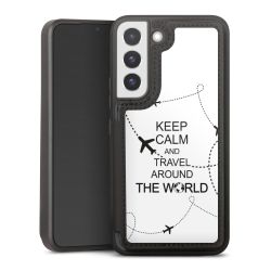 Snap Wallet Case schwarz