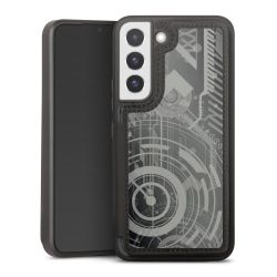 Snap Wallet Case schwarz