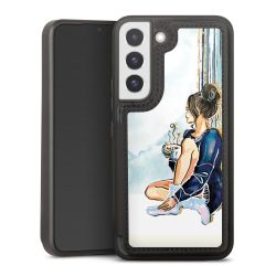 Snap Wallet Case schwarz