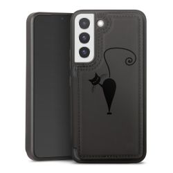 Snap Wallet Case schwarz