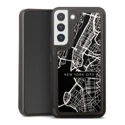 Snap Wallet Case schwarz